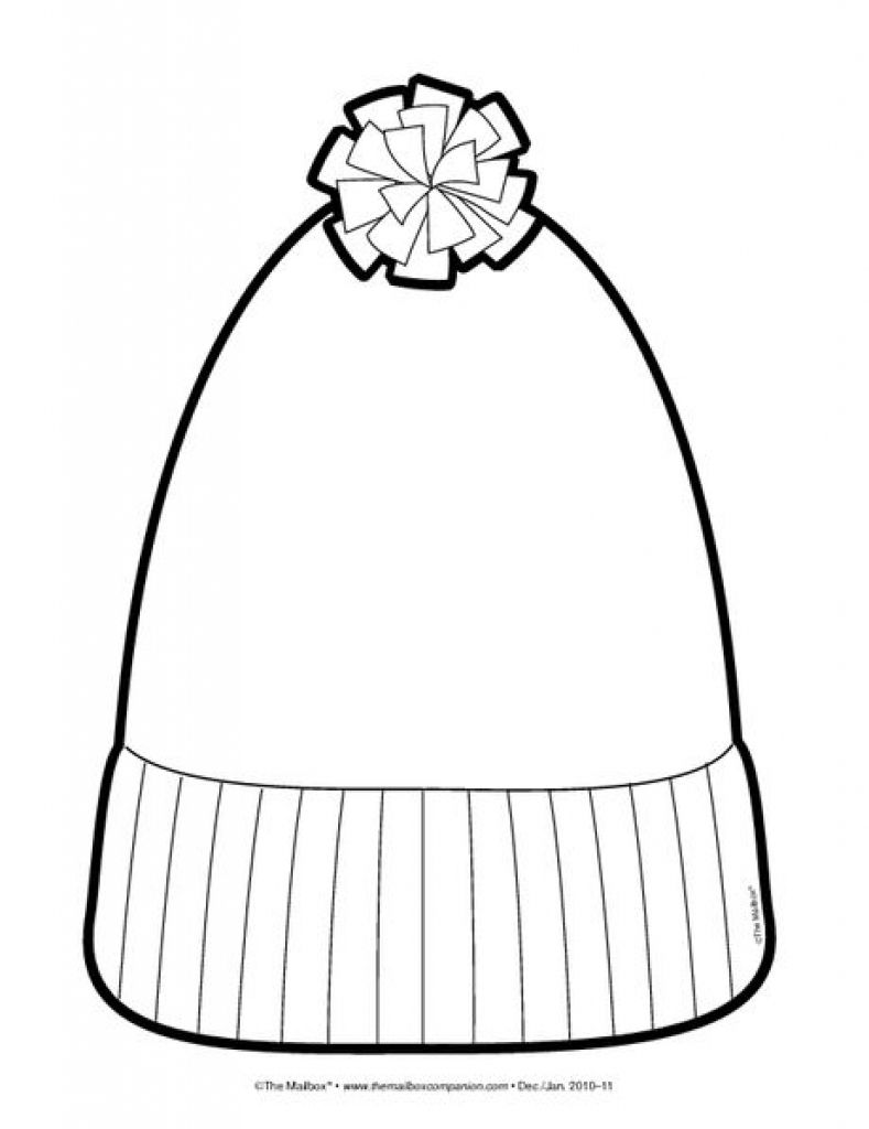 Save 60 Printable Winter Hat Coloring Page Ideas 42