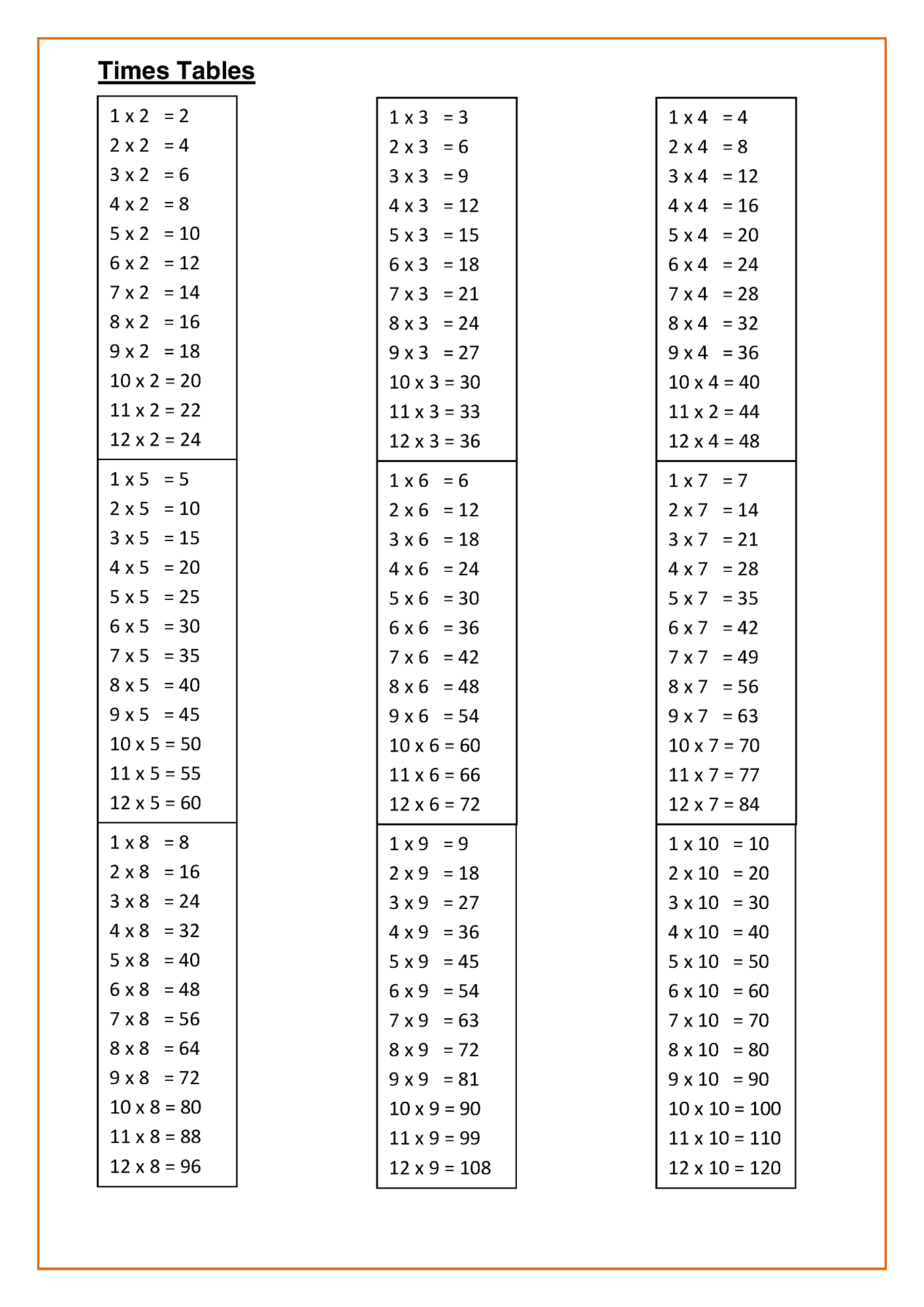 Save 60 Times Table Worksheets Printable Ideas 19