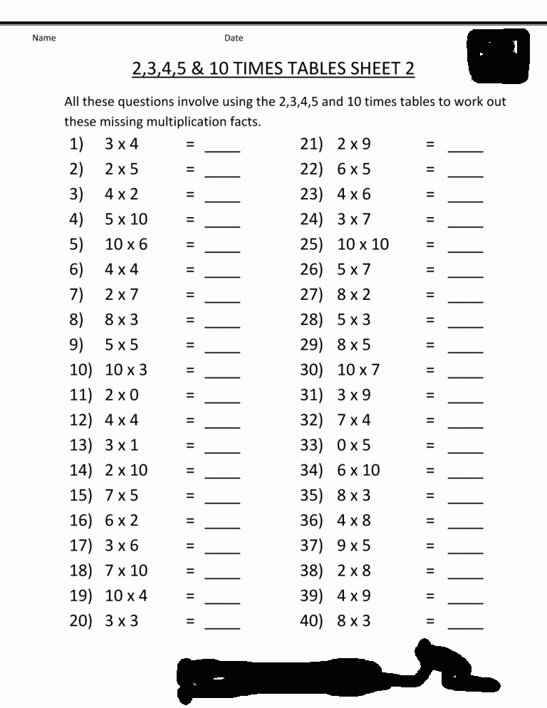 Save 60 Times Table Worksheets Printable Ideas 22