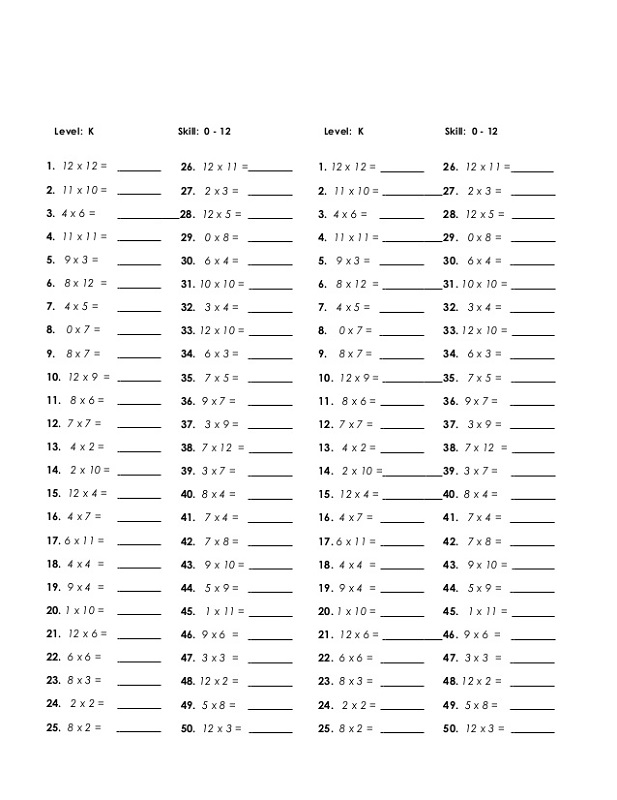 Save 60 Times Table Worksheets Printable Ideas 53