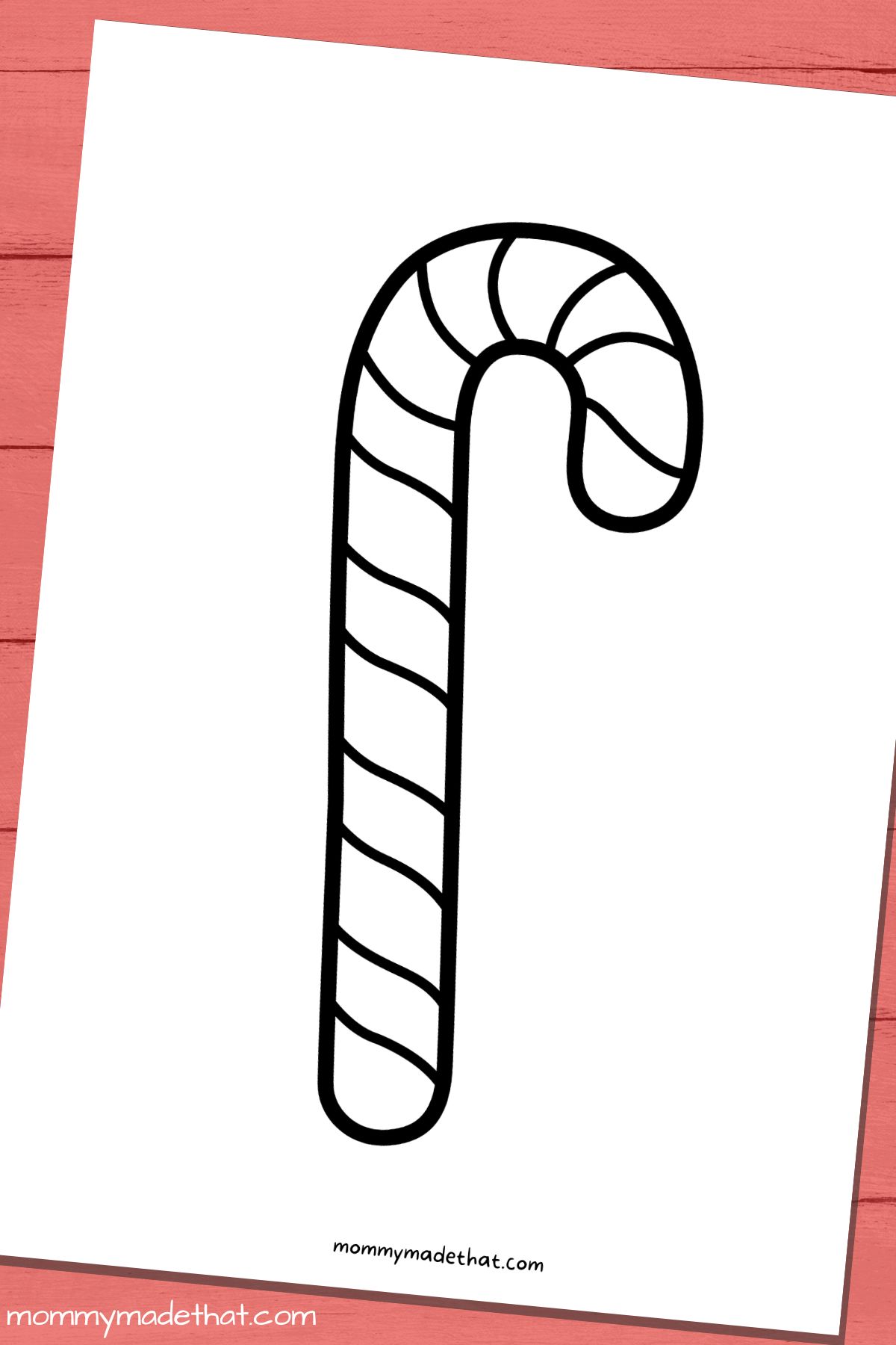 60 Candy Cane Template Printable 31