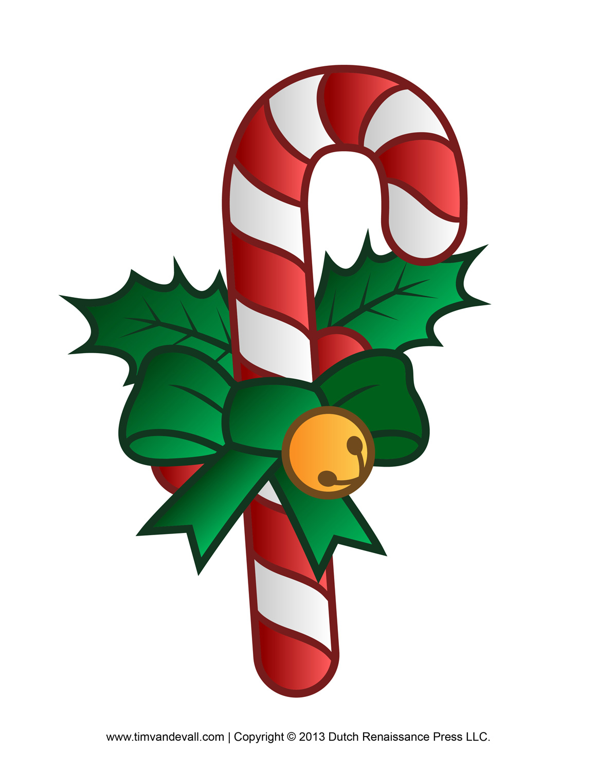 60 Candy Cane Template Printable 40