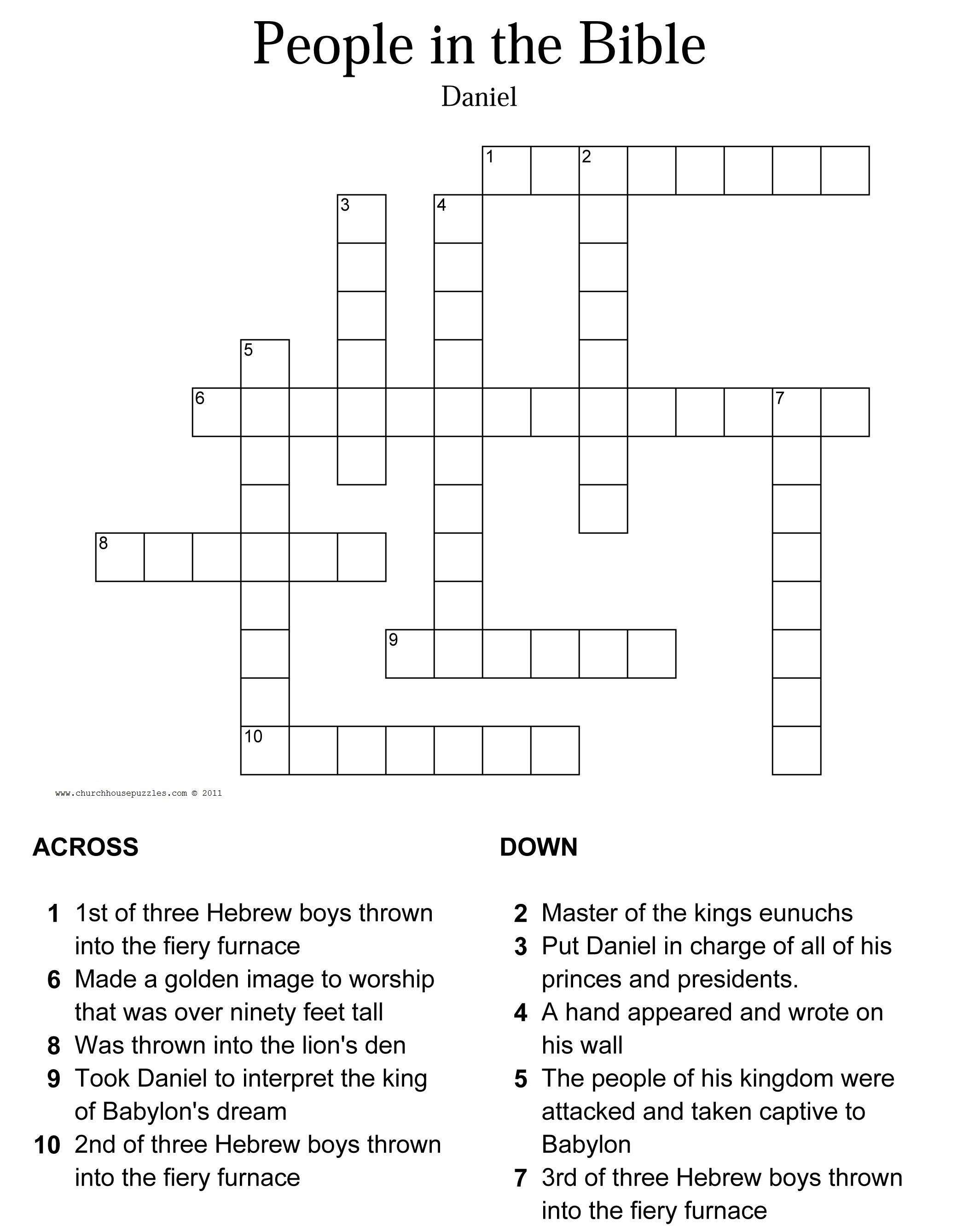 60 Create A Crossword Puzzle Free Printable 38