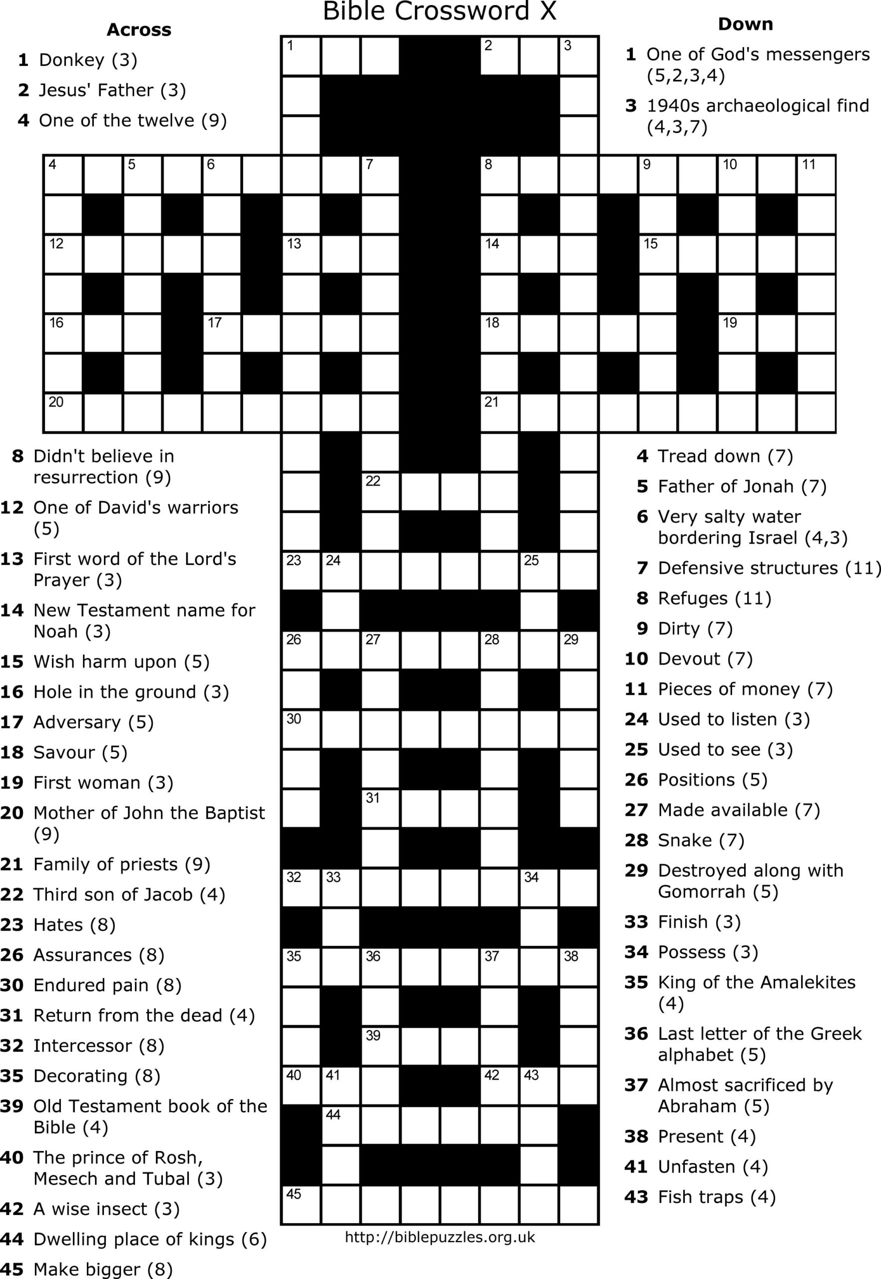 60 Create A Crossword Puzzle Free Printable 61