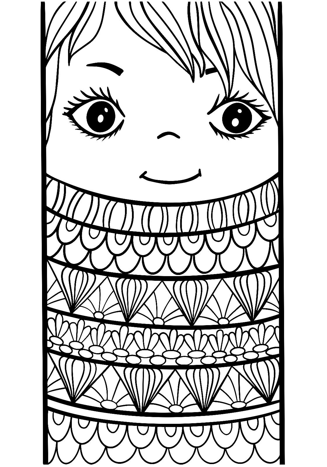 60 Free Printable Coloring Bookmarks 21