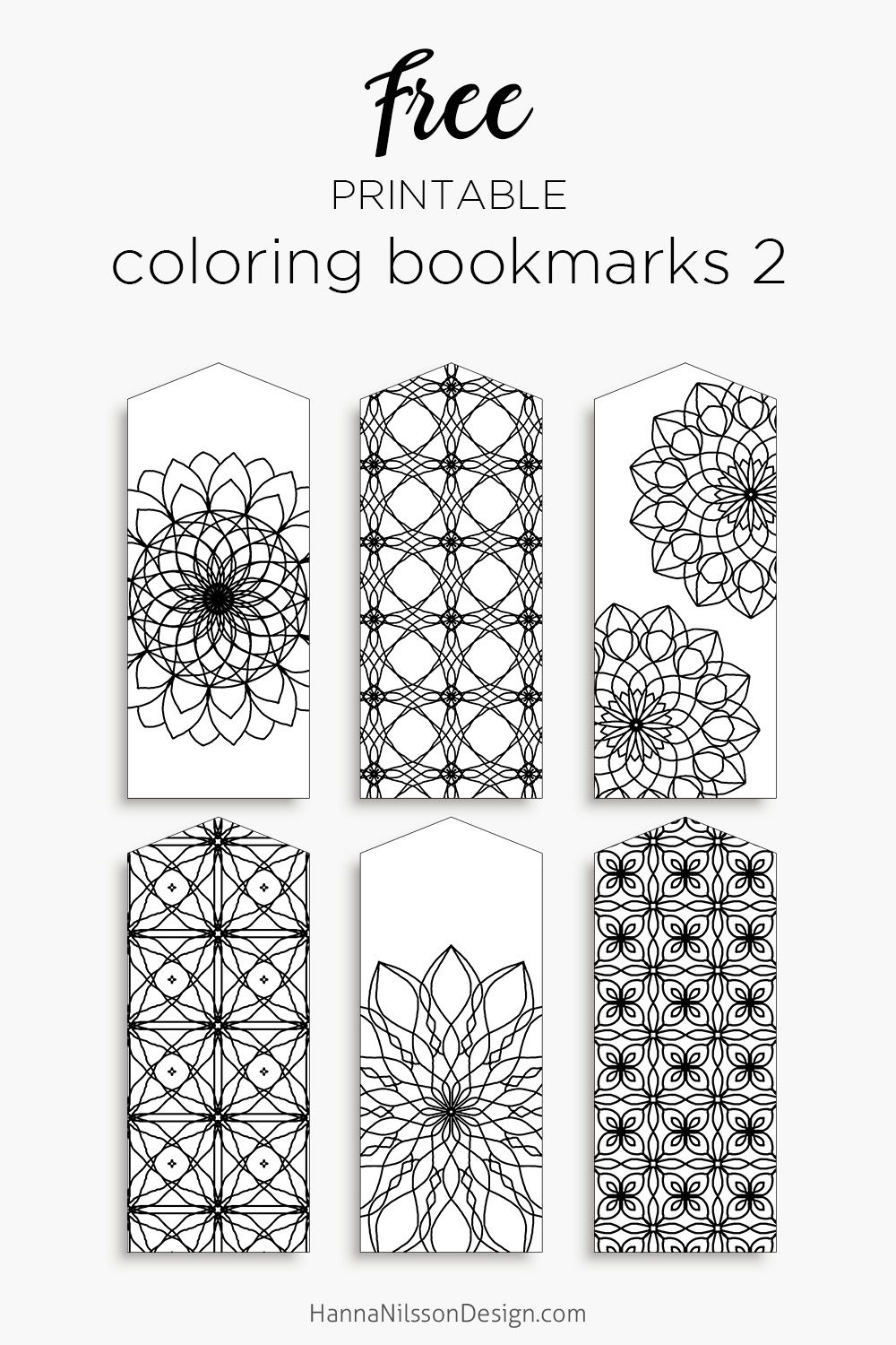 60 Free Printable Coloring Bookmarks 39