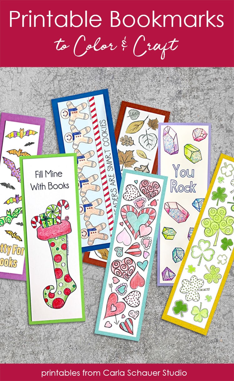 60 Free Printable Coloring Bookmarks 45