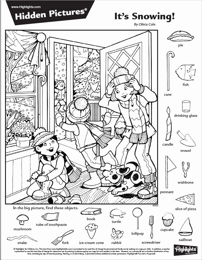 60 Free Printable Hidden Pictures 2