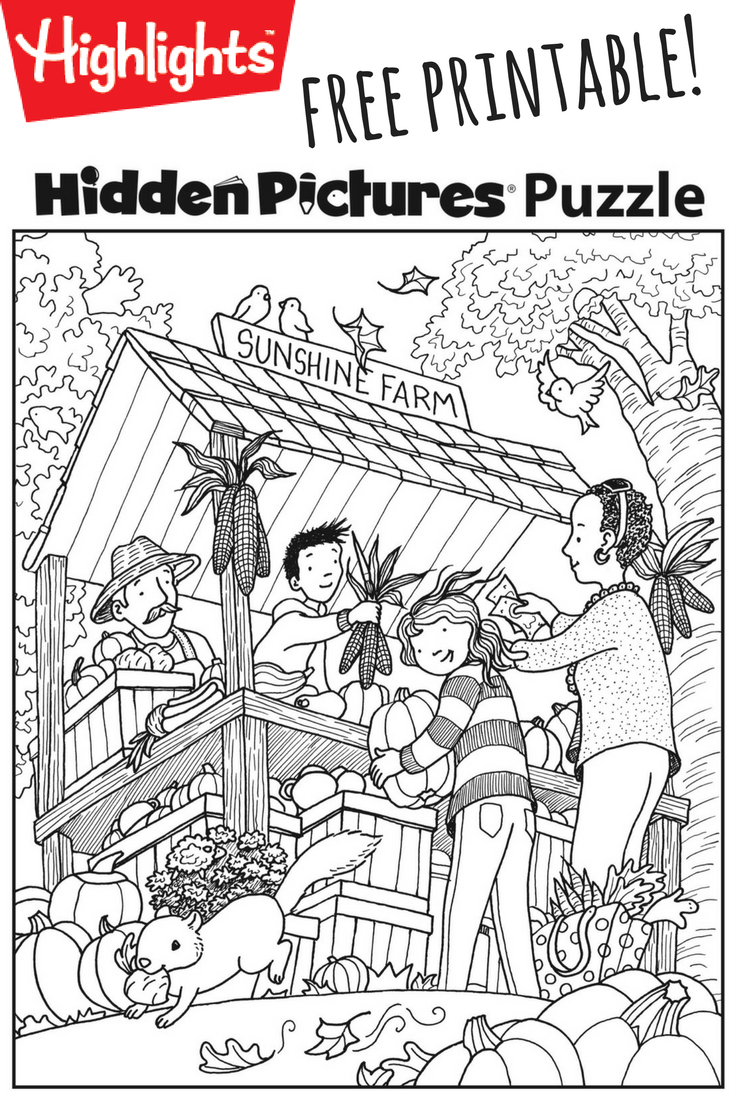 60 Free Printable Hidden Pictures 32