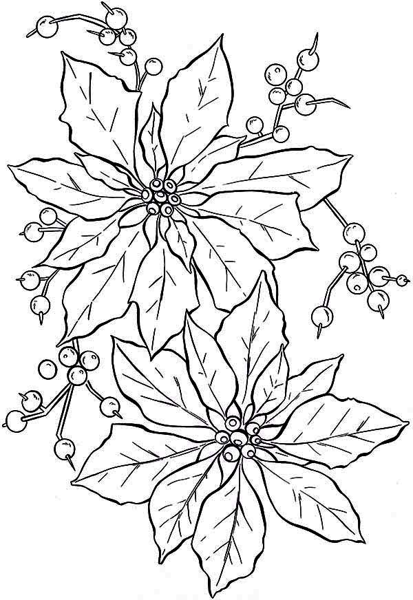 60 Poinsettia Template Printable Free 12