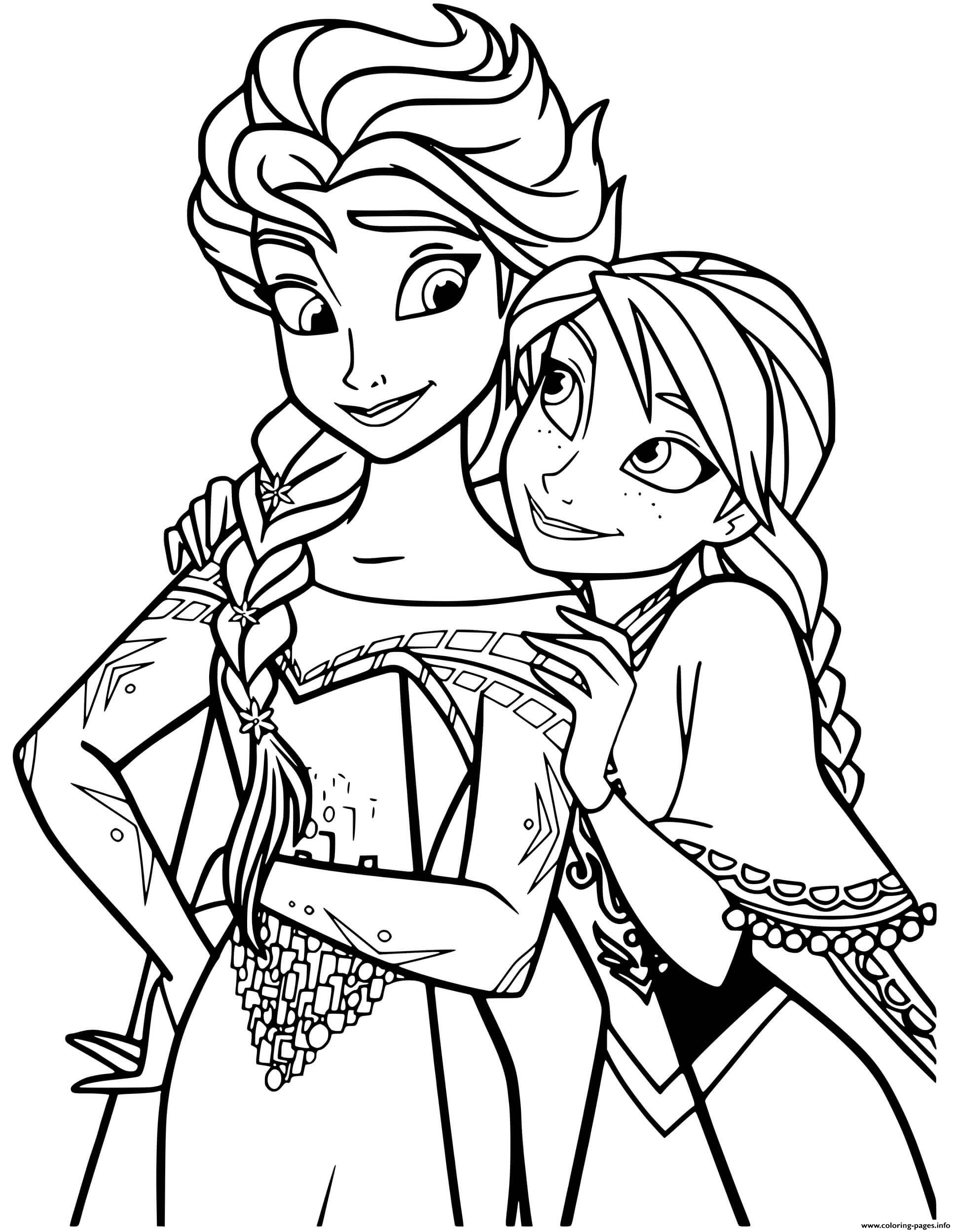 60 Printable Elsa Coloring Pages 59