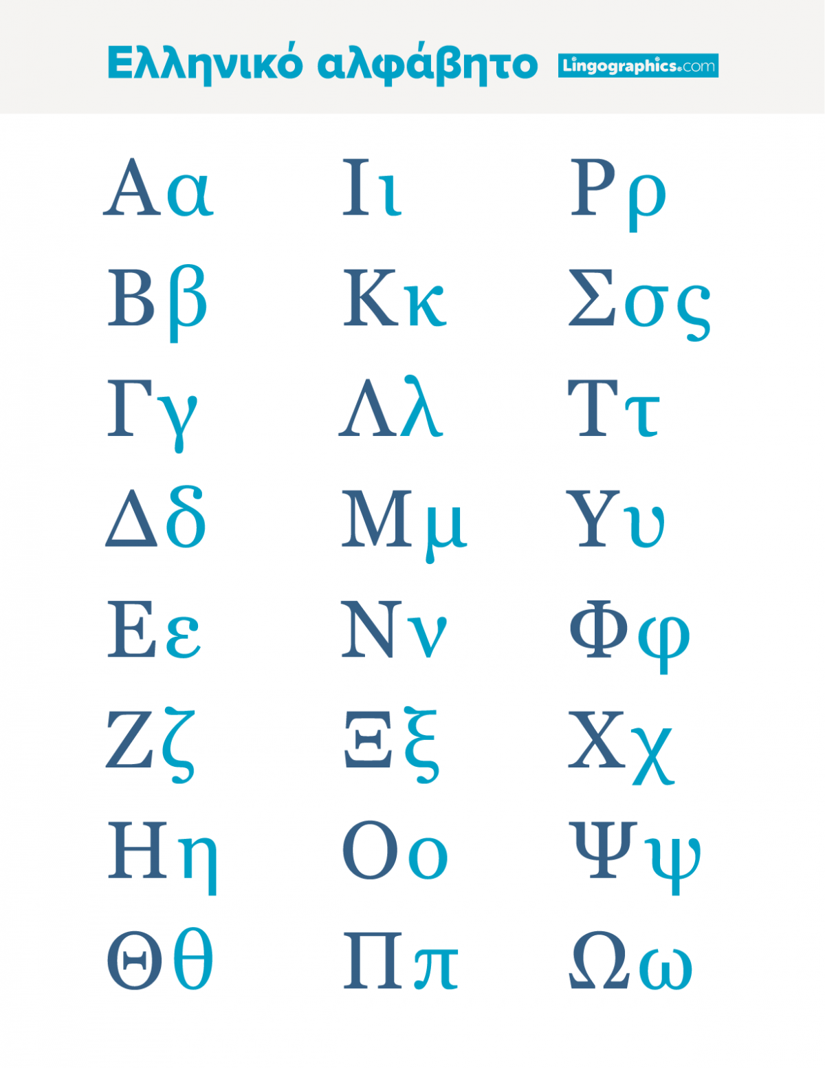 60 Printable Greek Alphabet Pdf 31