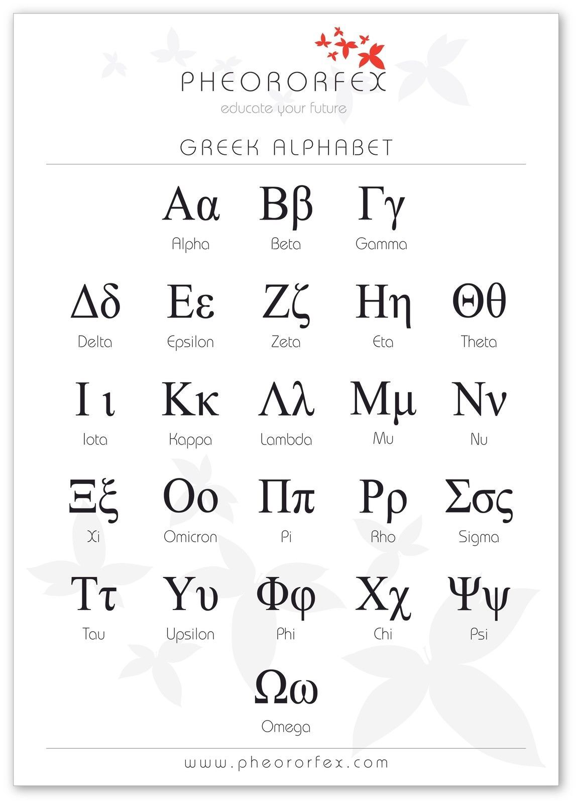 60 Printable Greek Alphabet Pdf 59