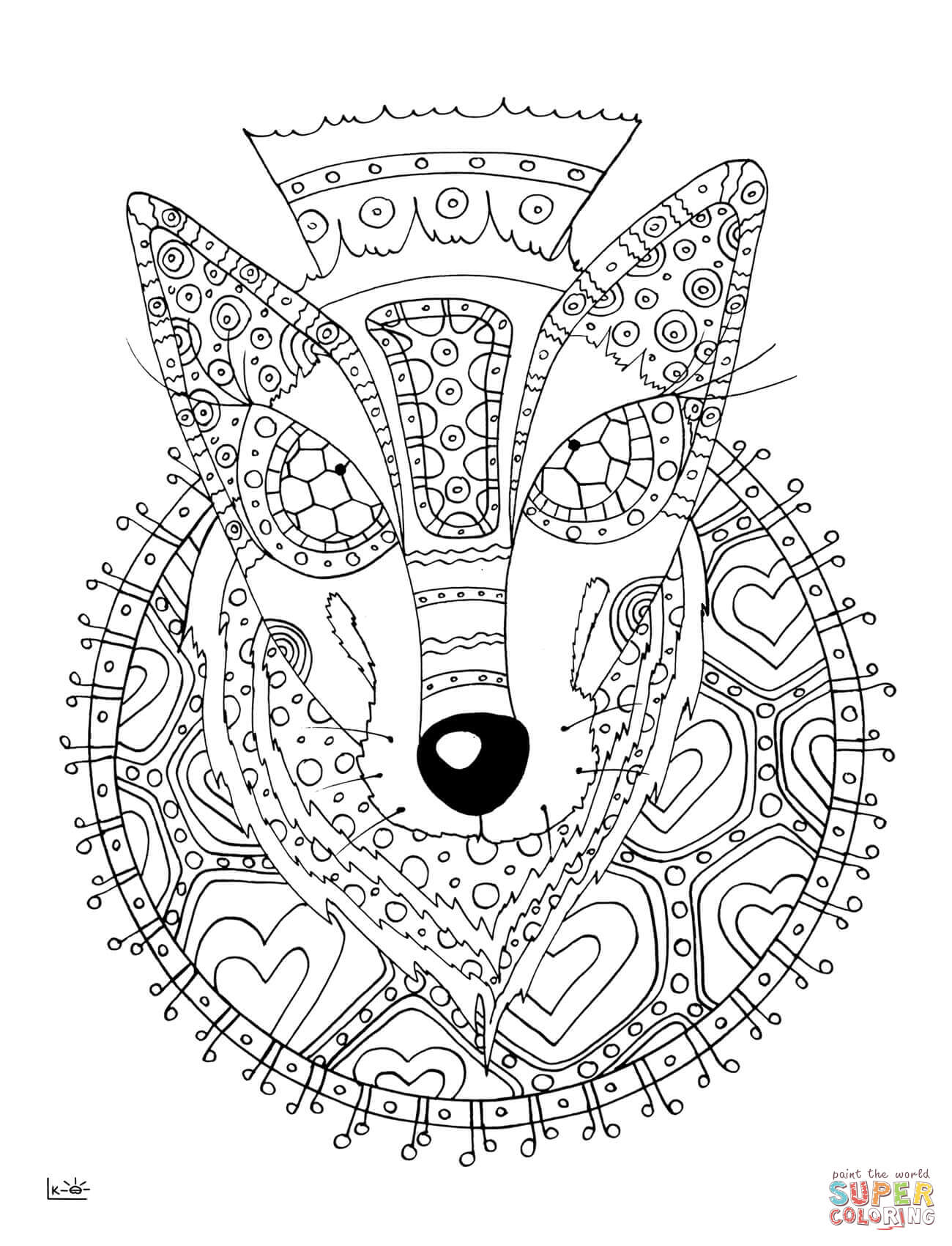 Save 60 Printable Coloring Pages Of Wolves Ideas 18