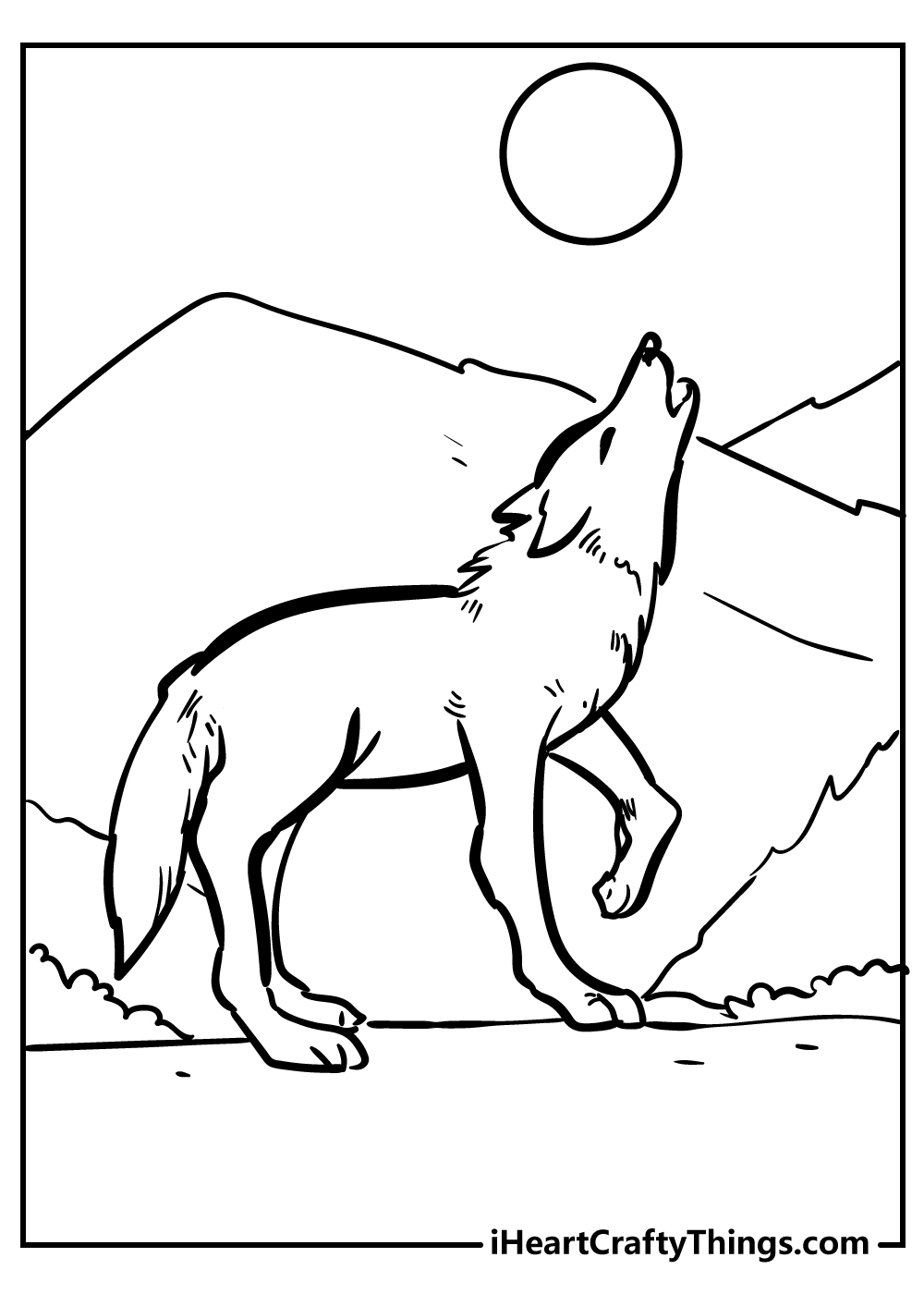 Save 60 Printable Coloring Pages Of Wolves Ideas 25