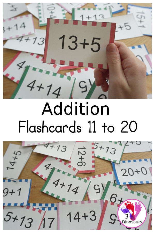 Save 60 Printable Flash Cards Addition Ideas 20