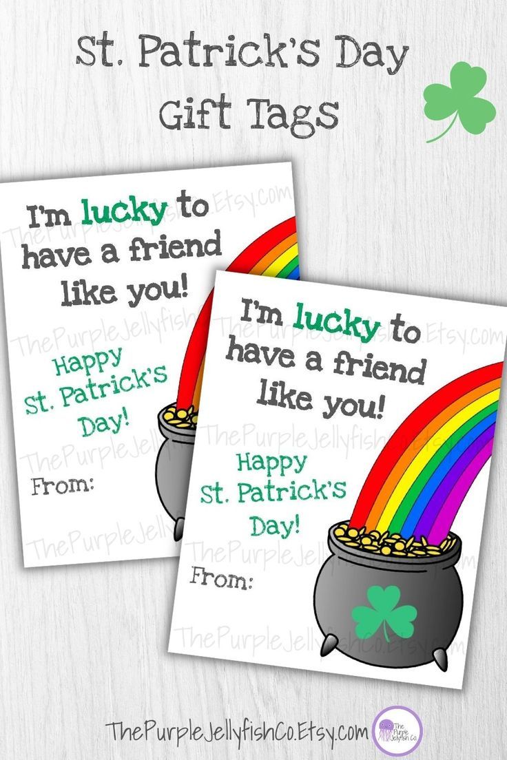 Save 60 Printable St Patrick Day Tags Ideas 40