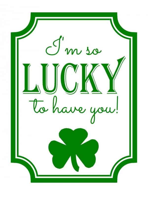 Save 60 Printable St Patrick Day Tags Ideas 51