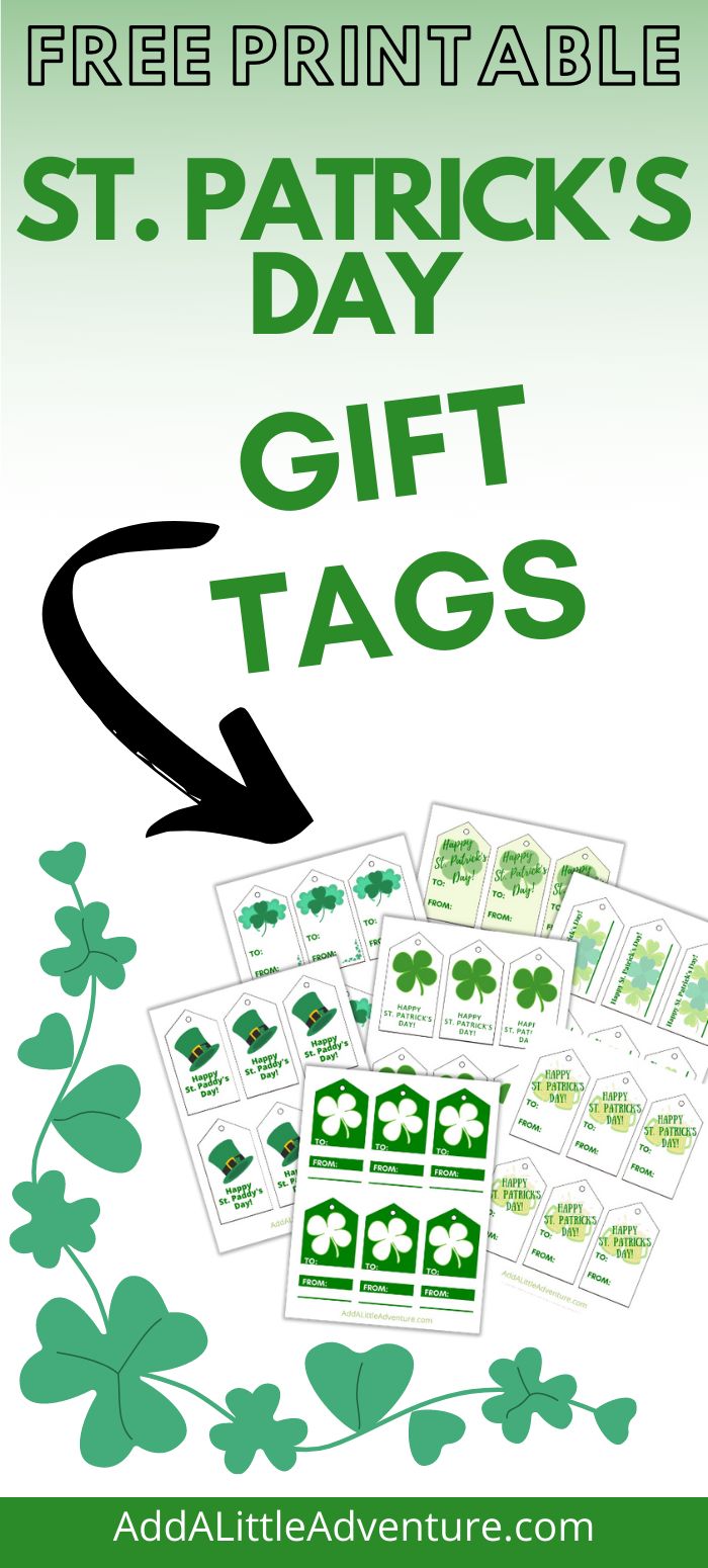 Save 60 Printable St Patrick Day Tags Ideas 54