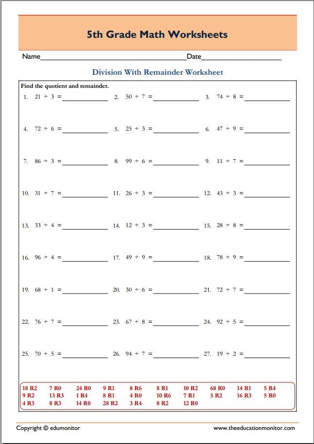 Save 60 Printable Worksheets For 5Th Graders Ideas 27