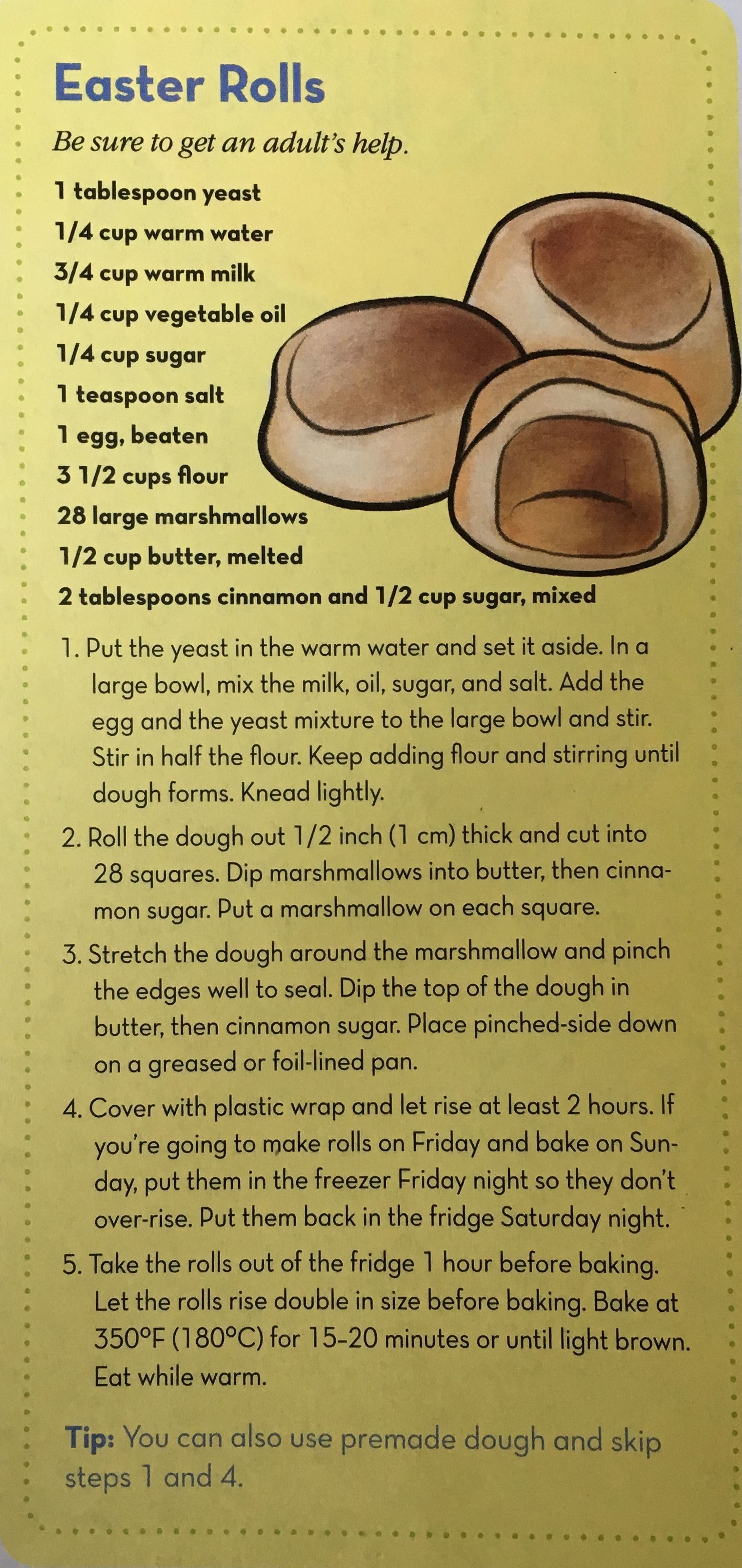 Save 60 Resurrection Rolls Recipe And Story Printable Ideas 3