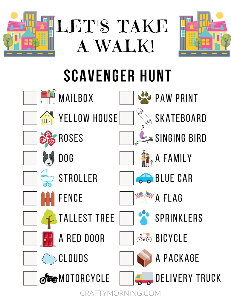 Save 60 Summer Scavenger Hunt Printable Ideas 28