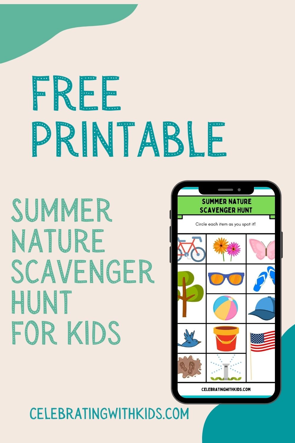 Save 60 Summer Scavenger Hunt Printable Ideas 57