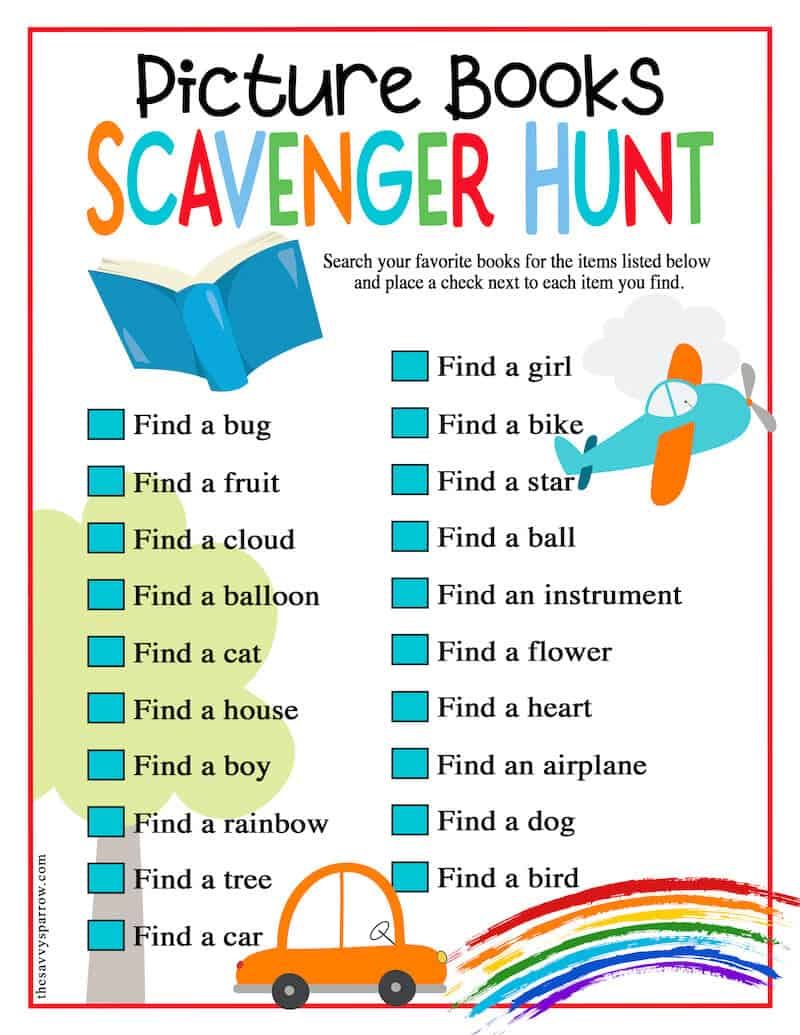 Save 60 Summer Scavenger Hunt Printable Ideas 58