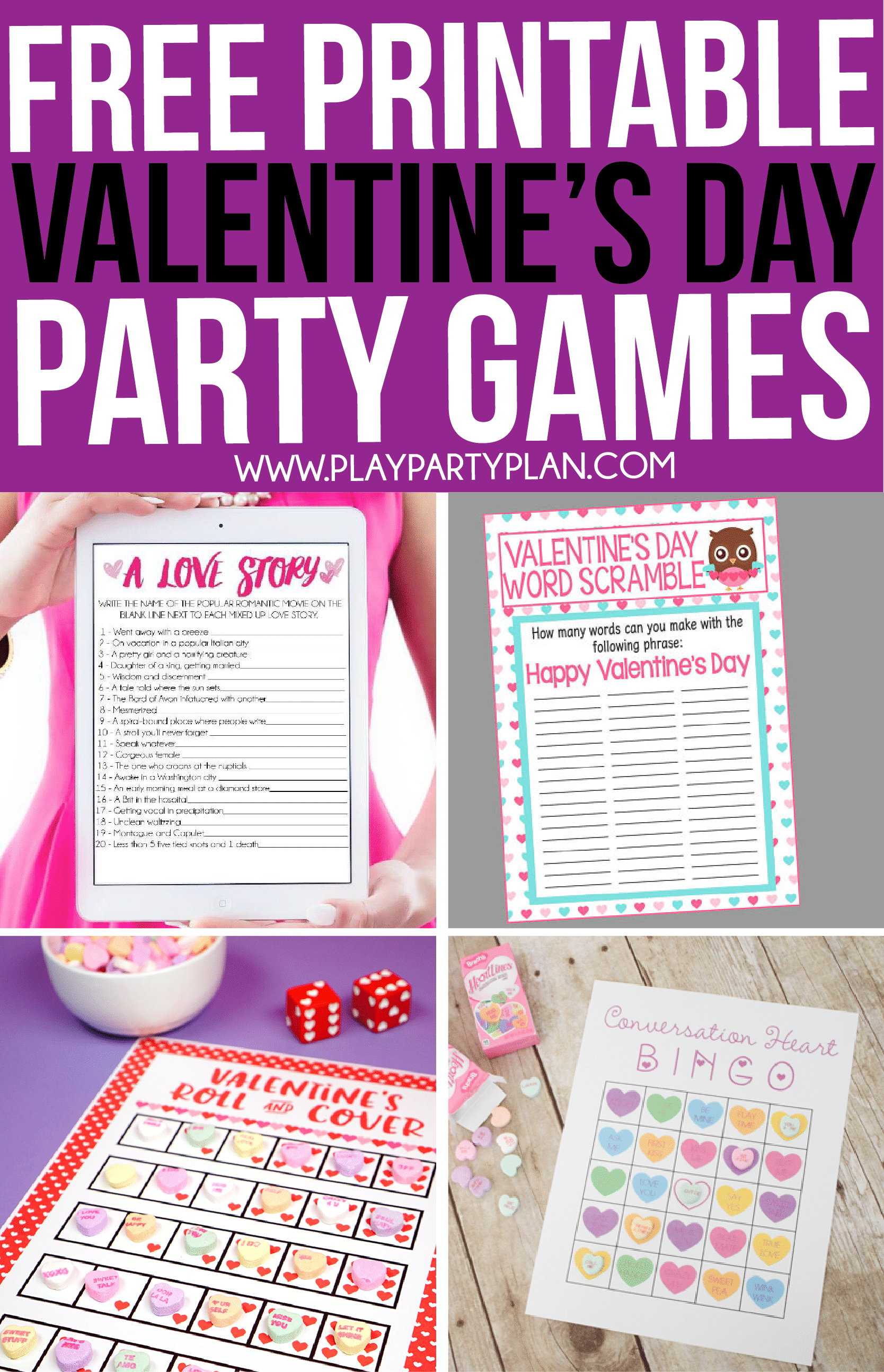 Save 60 Valentine Day Printable Games Ideas 1