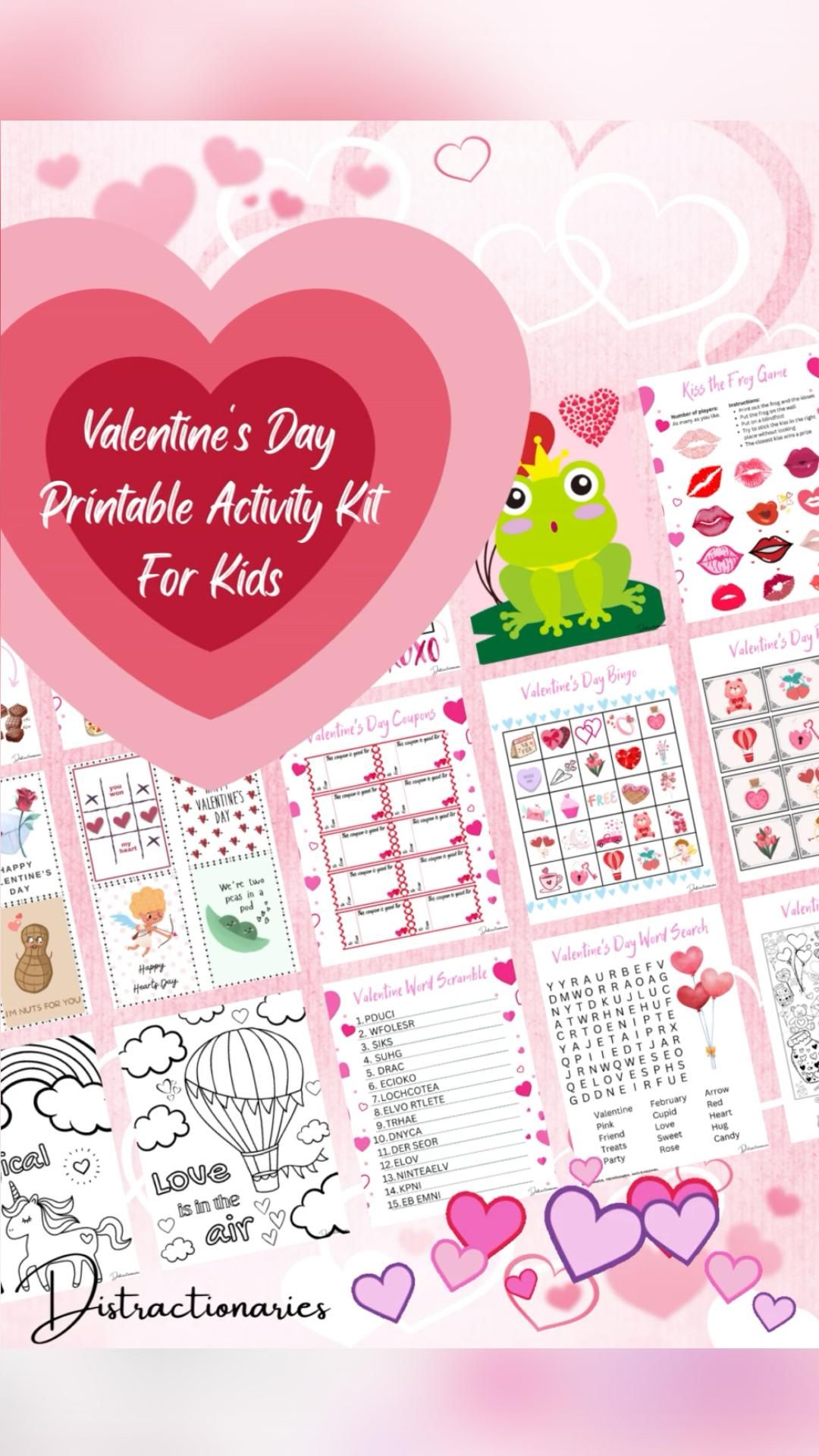 Save 60 Valentine Day Printable Games Ideas 40