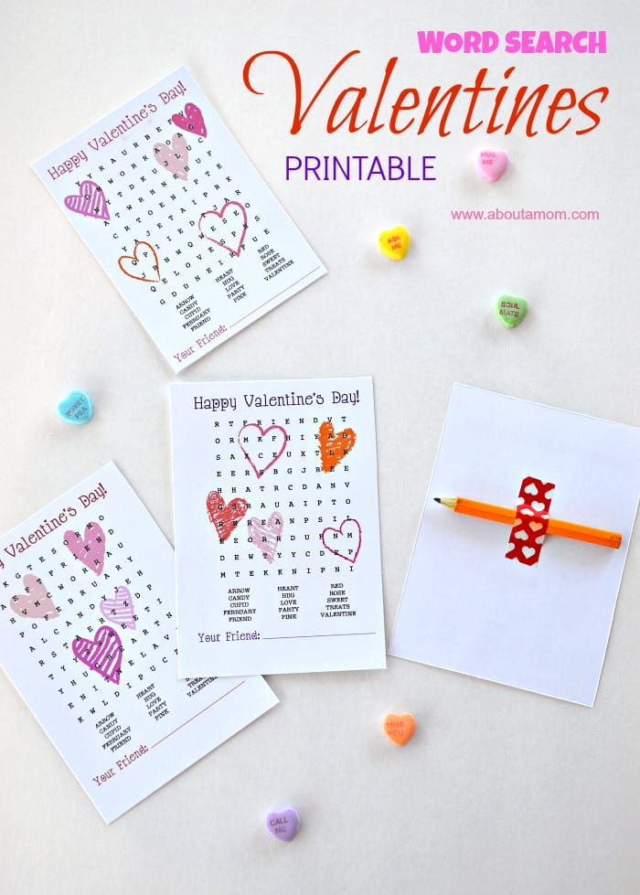 Save 60 Valentine Day Printable Games Ideas 45