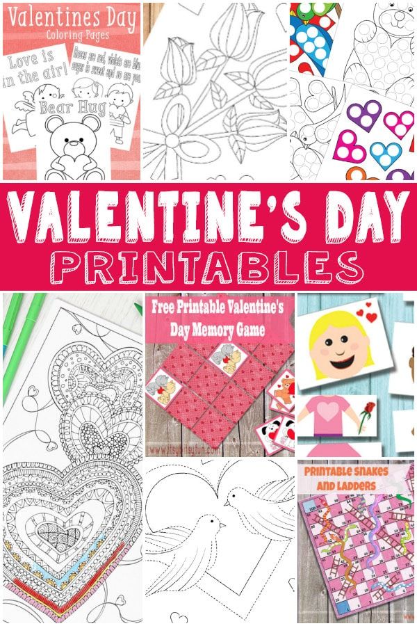 Save 60 Valentine Day Printable Games Ideas 46