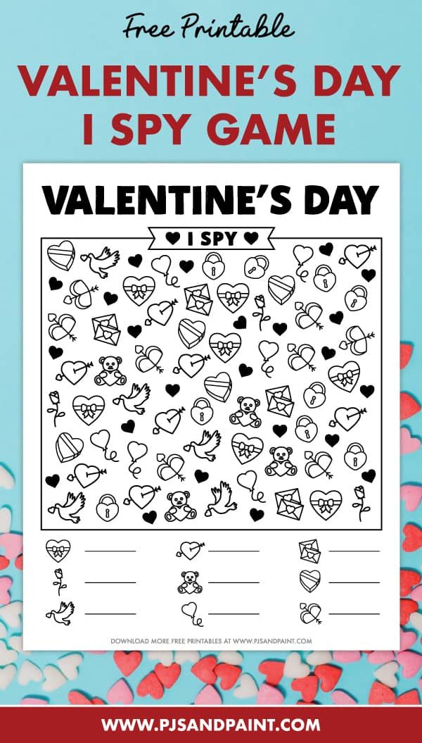 Save 60 Valentine Day Printable Games Ideas 51