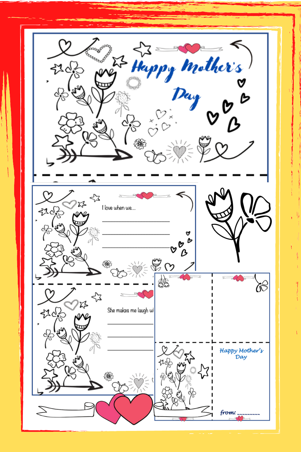 35 Mothers Day Cards Printables 16