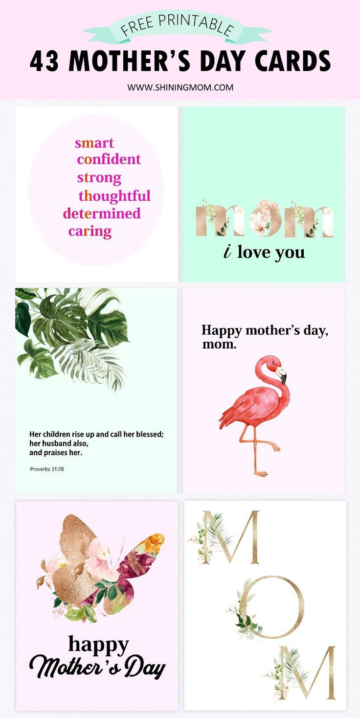 35 Mothers Day Cards Printables 20