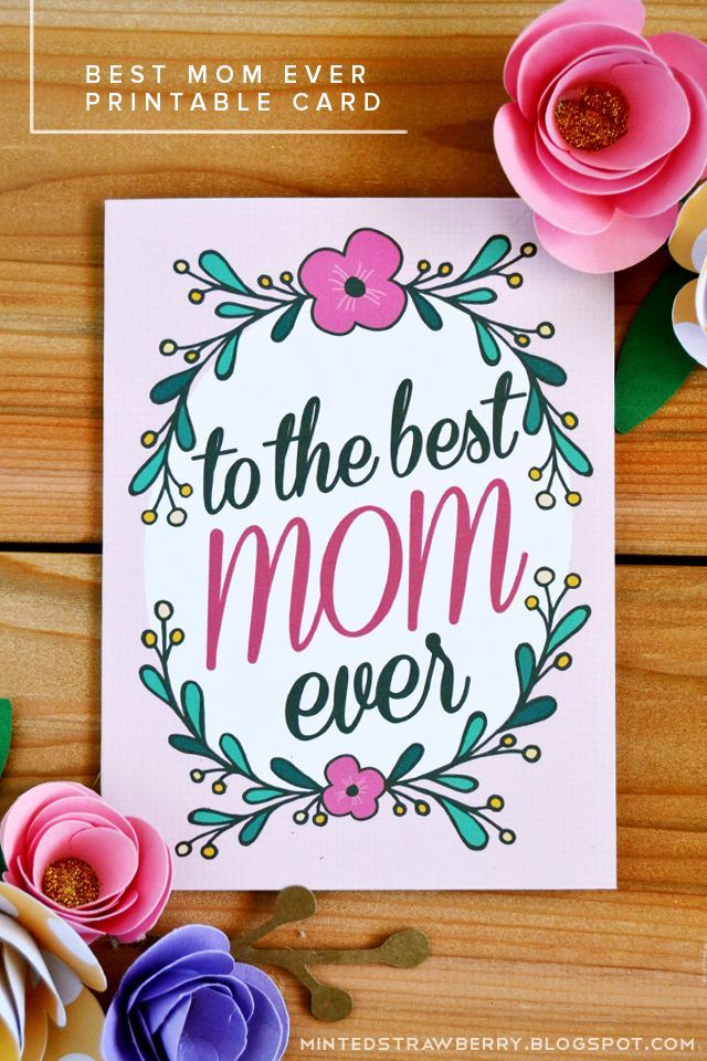 35 Mothers Day Cards Printables 21