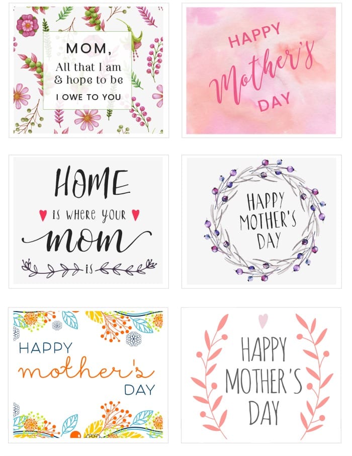 35 Mothers Day Cards Printables 8