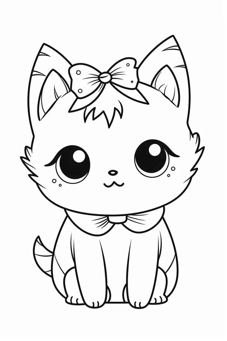 Save 60 Free Printable Coloring Pages Of Cats Ideas 14