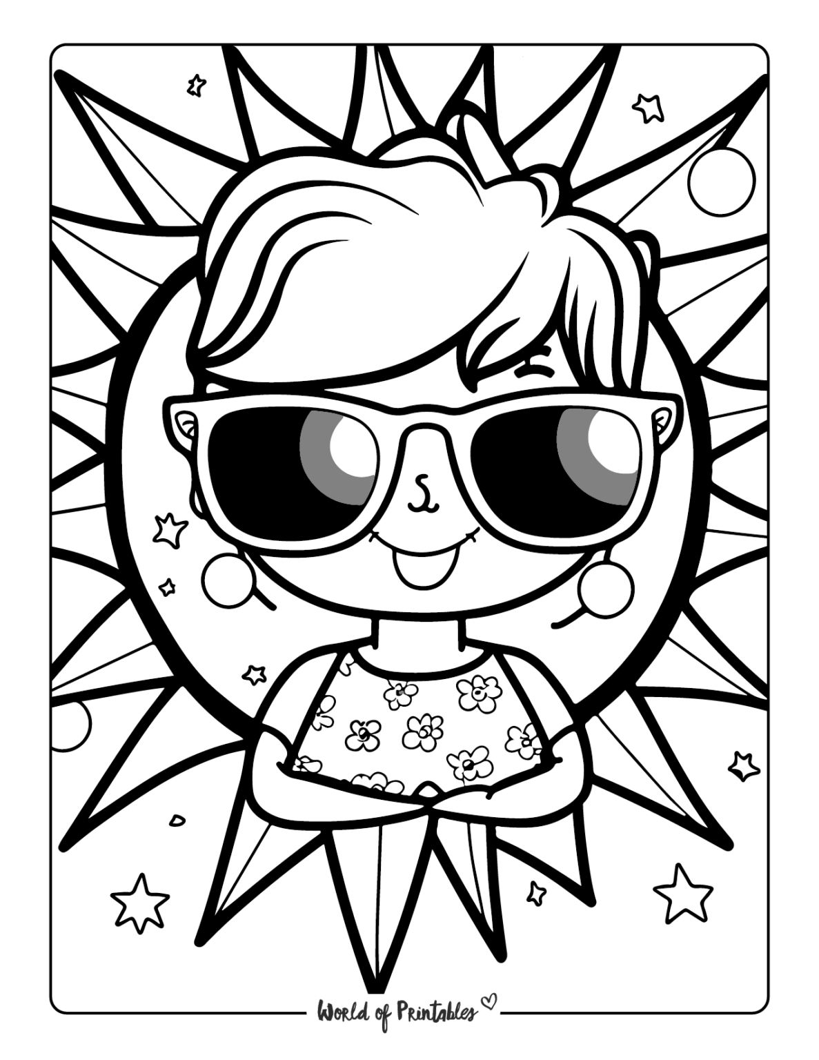 Save 60 Summer Fun Coloring Pages For Kids Ideas 23