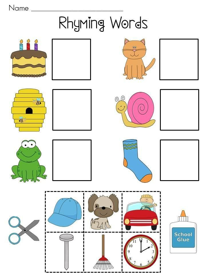 20 1St Grade Worksheets Cut And Paste