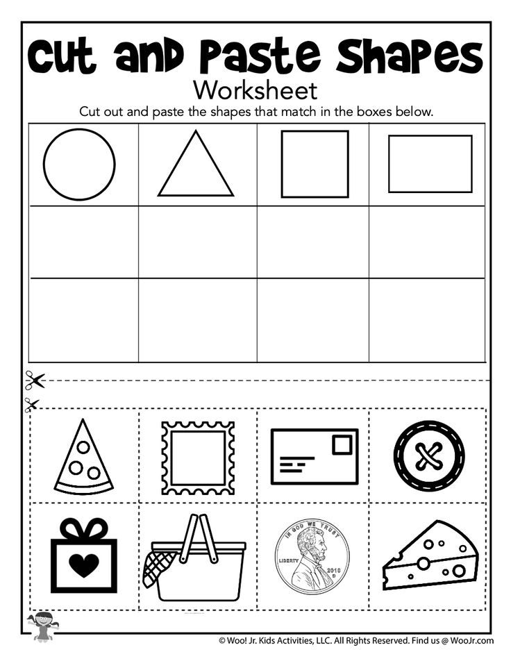 20 1St Grade Worksheets Cut And Paste