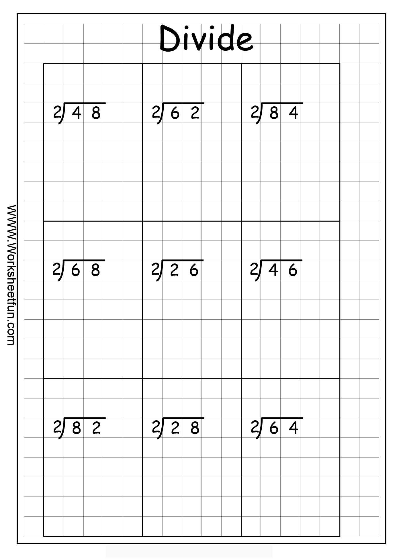 20 3Rd Grade Math Division Worksheets Free