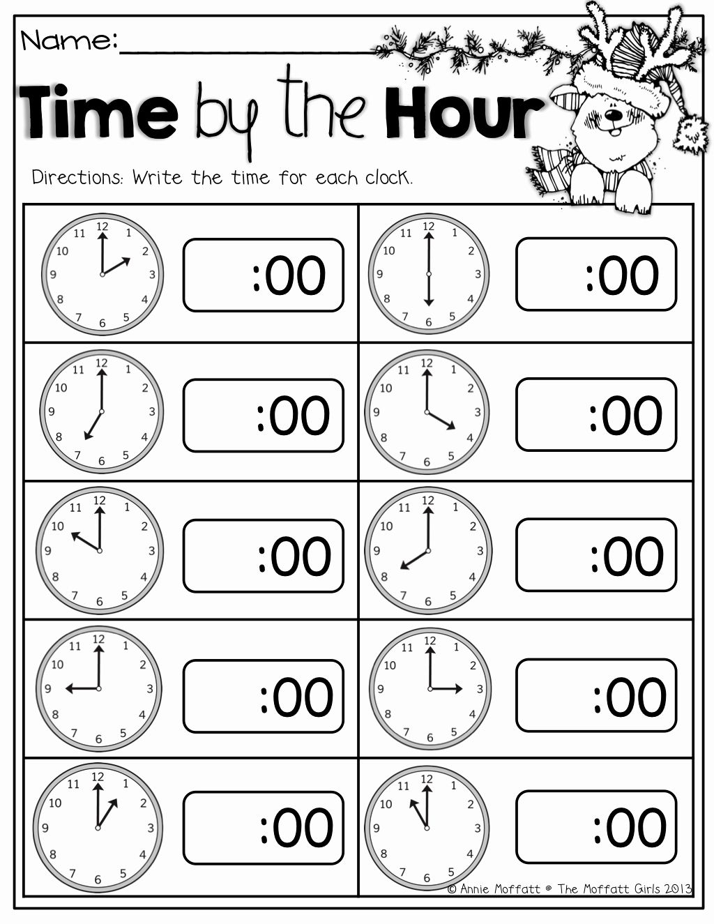 20 Clock Printable For Kids Math Worksheets