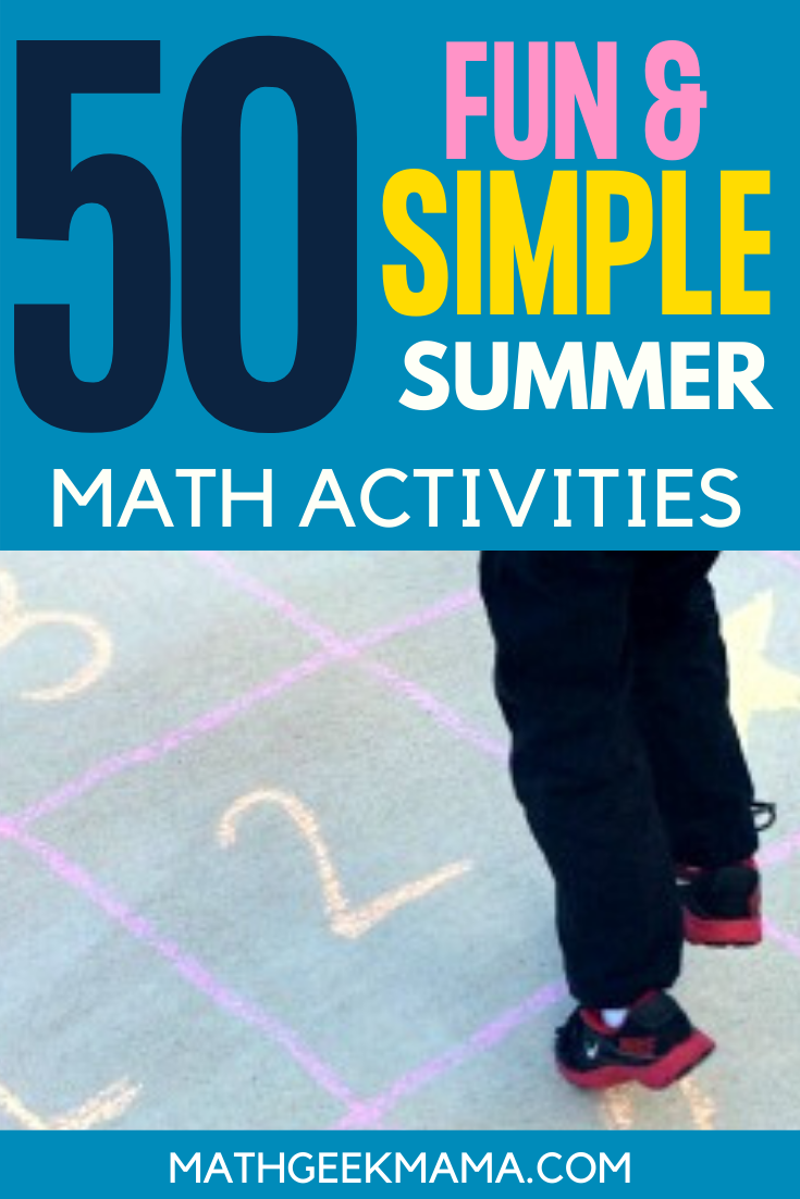 20 Easy Summer Math Worksheets