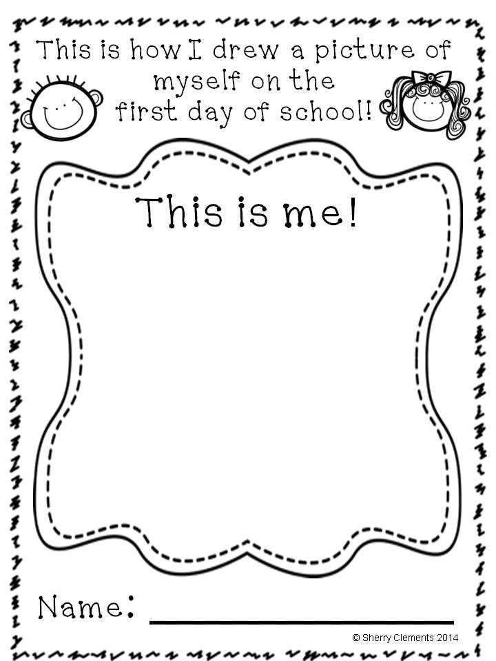 20 First Day Of School Worksheets 1St Grade Free