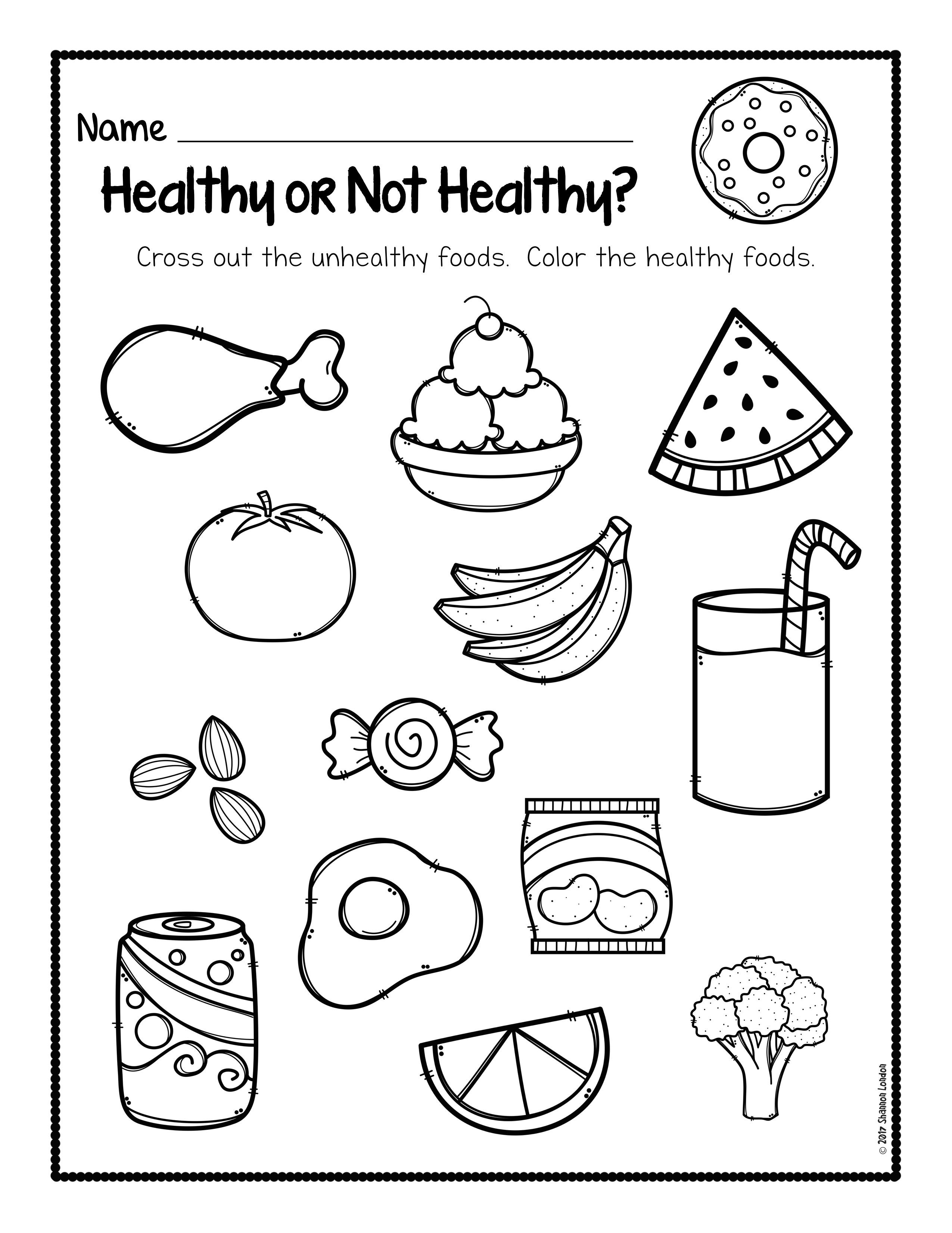 20 Food Worksheets For Kids Tracing