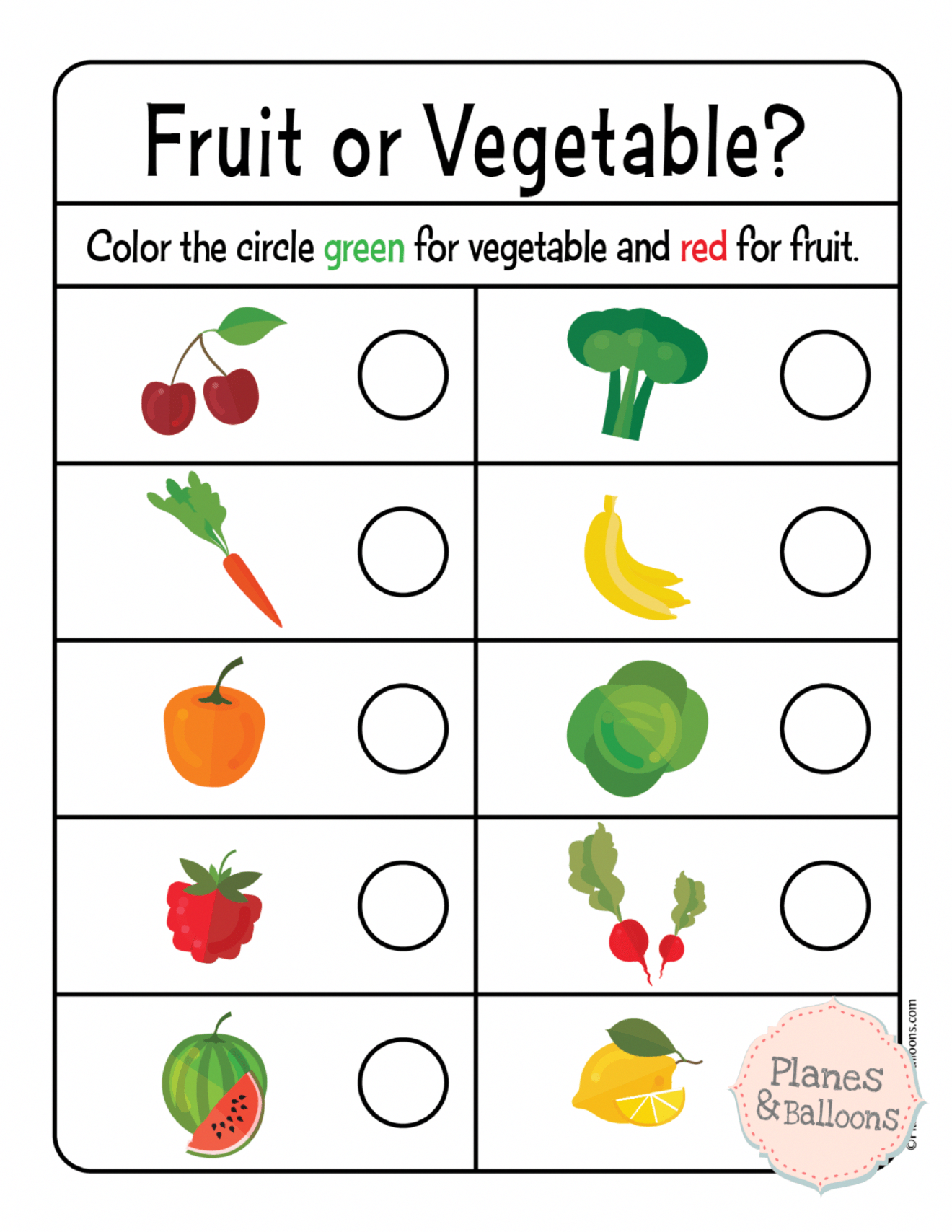 20 Food Worksheets For Kids Tracing