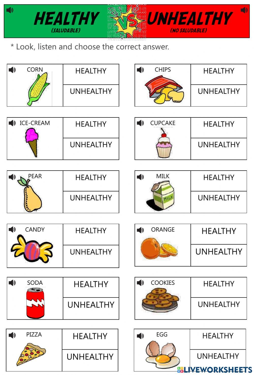 20 Food Worksheets For Kids Tracing