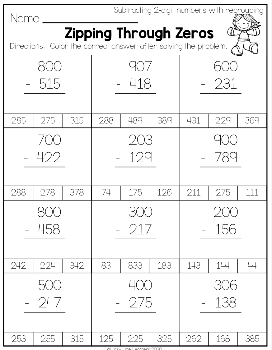 20 Grade 2 Math Worksheets Free Printable Place Values