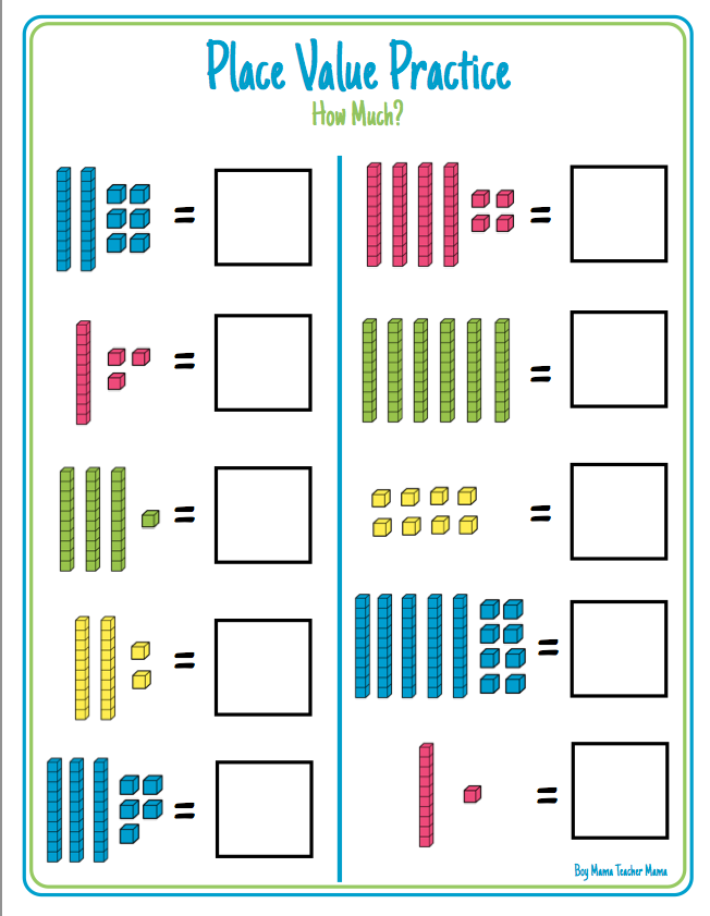 20 Grade 2 Math Worksheets Free Printable Place Values